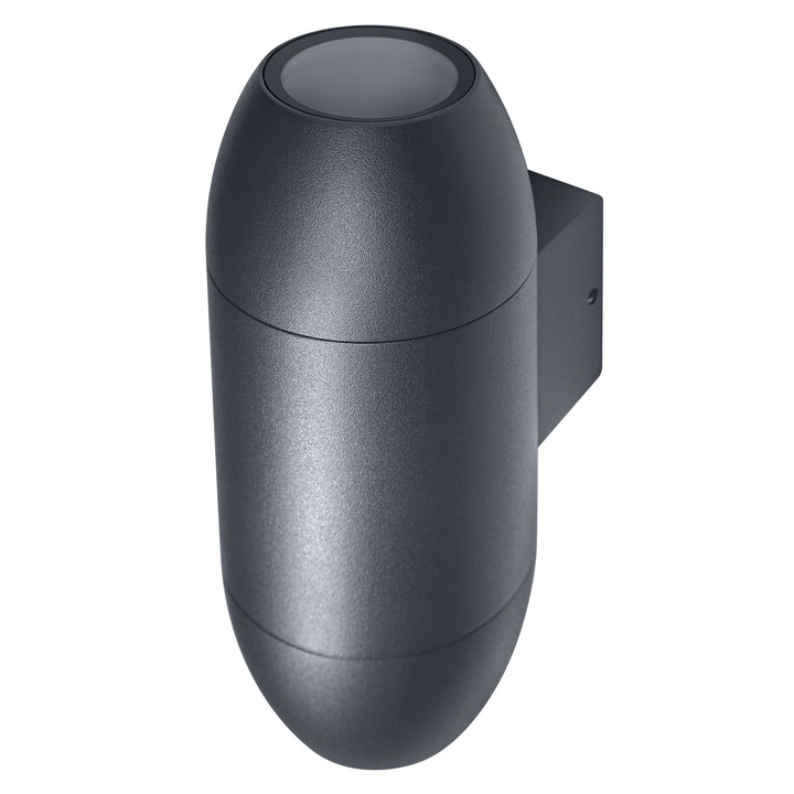Аплик за външен монтаж Ledvance Endura Cannon Up Down, 2xGU10, 2x35W, IP44, Алуминий, Тъмносив