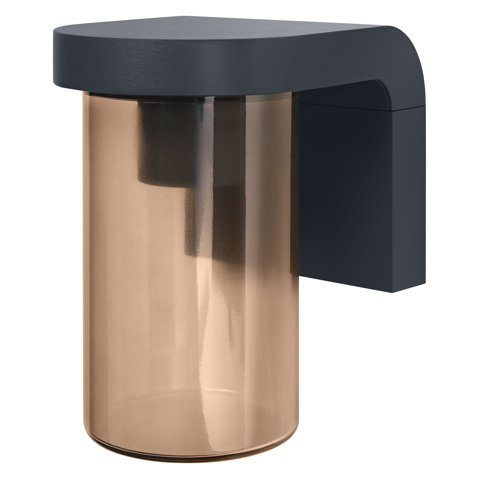 Aplica de exterior Ledvance Endura Classic Cascade Amber, E27, 25W, IP44, Aluminiu, Gri inchis