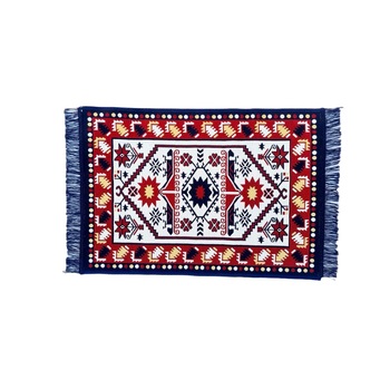 Covor premium tip traversa, model rustic, 60 x 90 cm , Multicolor Covor premium tip traversa, model rustic, 60 x 90 cm , Multicolor