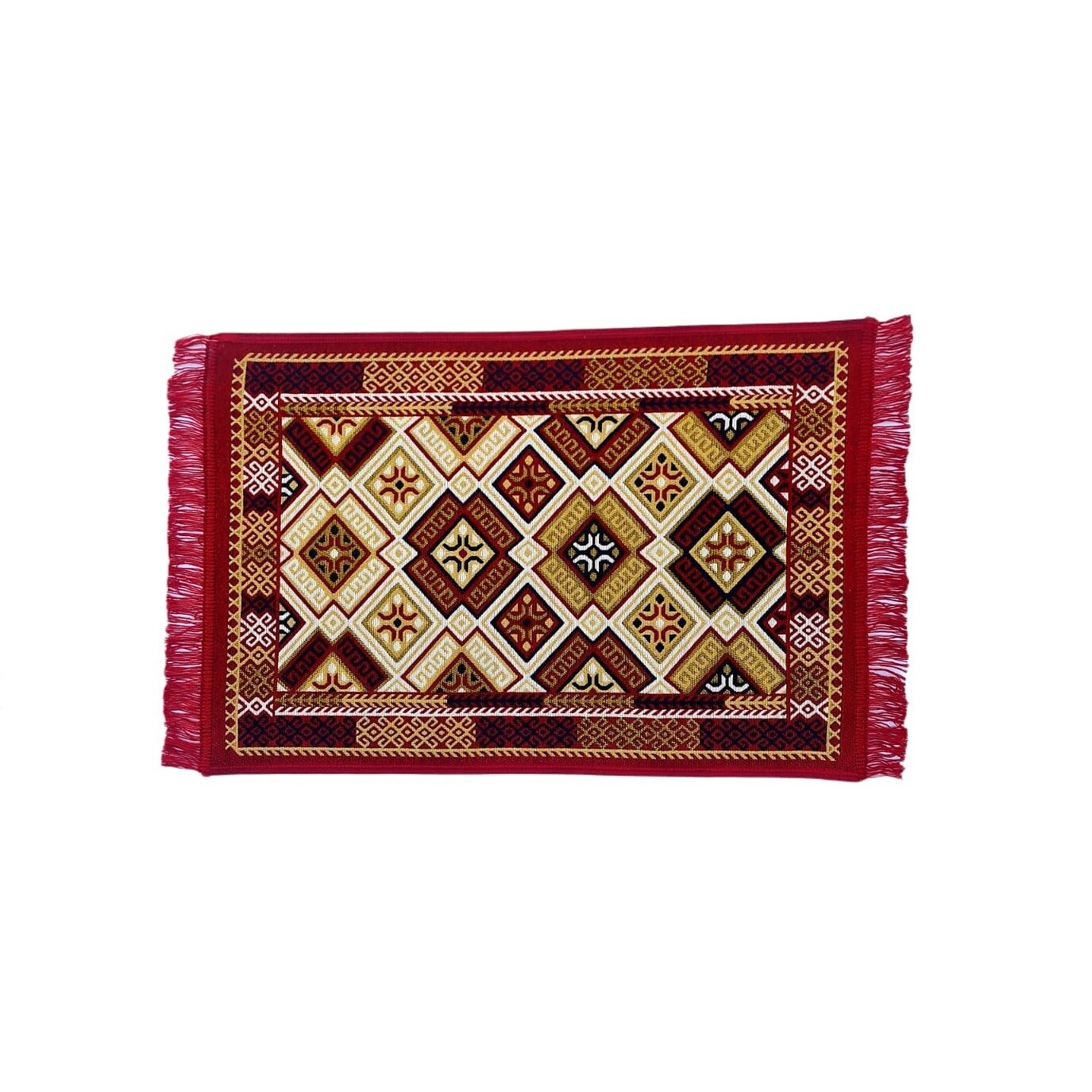 Covor premium tip traversa, model traditional, 60 x 90 cm , Multicolor