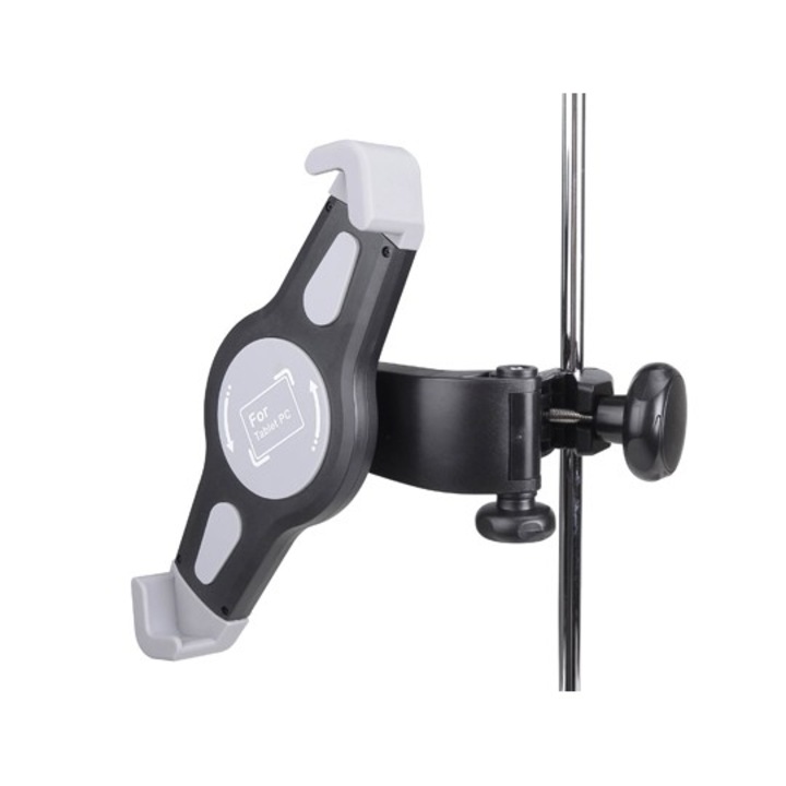 Avantree Autós telefon/ tablet tartó készlet, mikro USB-kábel, Állítható szög, 360 fokban forgatható, 7 - 10,1", 2 m, Fekete/Szürke