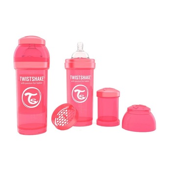 Biberon anti-colici 260 ml Twistshake Piersica Biberon anti-colici 260 ml Twistshake Piersica