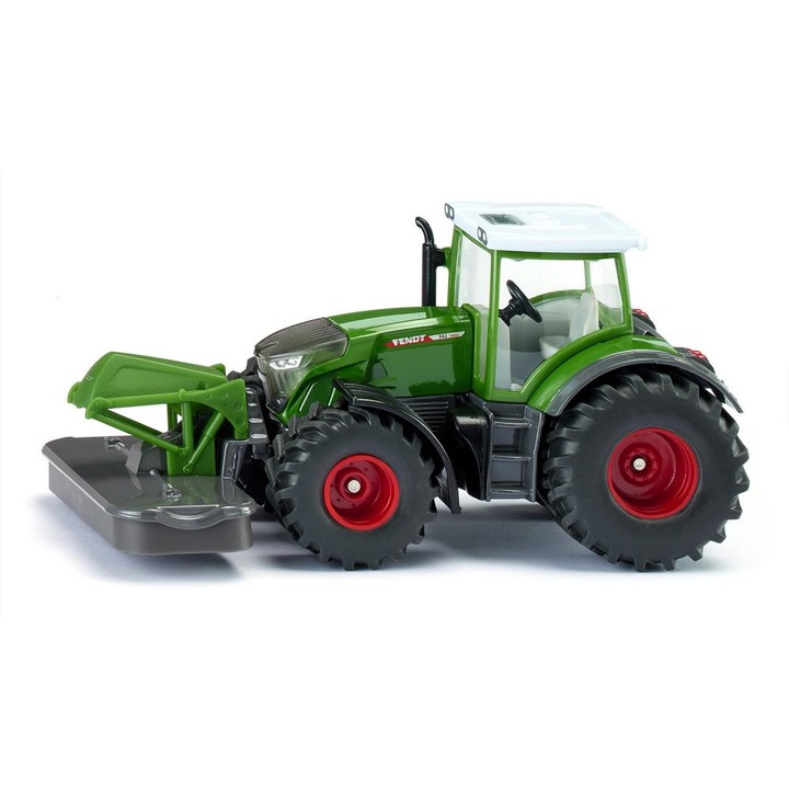 Колекционен автомобил модел Siku Трактор Fendt 942 Vario с предна косачка