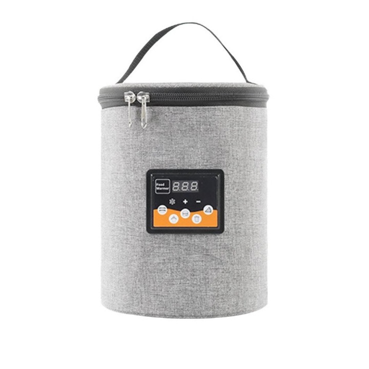 Geanta de masina pentru incalzit biberon si mancare de capacitate mare