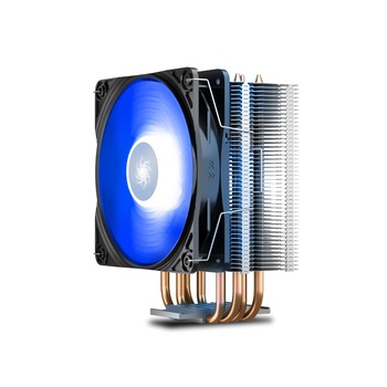 Cooler Procesor Deepcool GAMMAXX 400 V2 Blue, racire cu aer, 120 mm, 1650 rpm, LED albastru Cooler Procesor Deepcool GAMMAXX 400 V2 Blue, racire cu aer, 120 mm, 1650 rpm, LED albastru