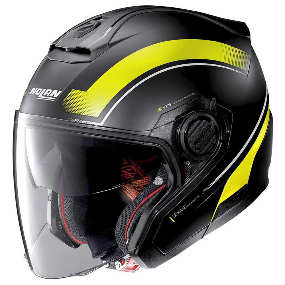 Casca moto Nolan, N40-5 Resolute N-com, Negru