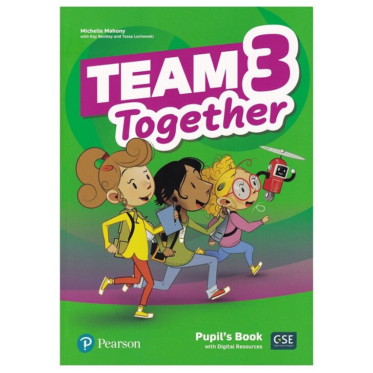 Team Together 3, Pupil's Book with Digital Resources, Michelle Mahony, Kay Bentley, Tessa Lochowski, 135 pagini