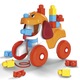 Комплект за конструиране Mega Bloks First Builders - Кученце, 15 части