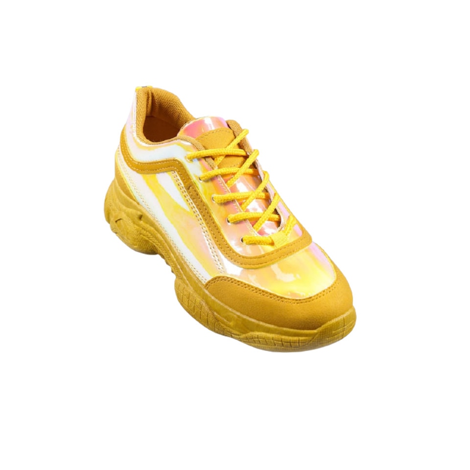 Pantofi sport dama Cosmina, M-FY-50, Galben