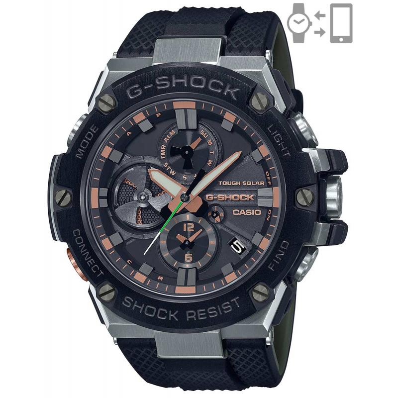 Ceas barbatesc Casio G-Shock GST-B100GA-1AER Quartz Argintiu