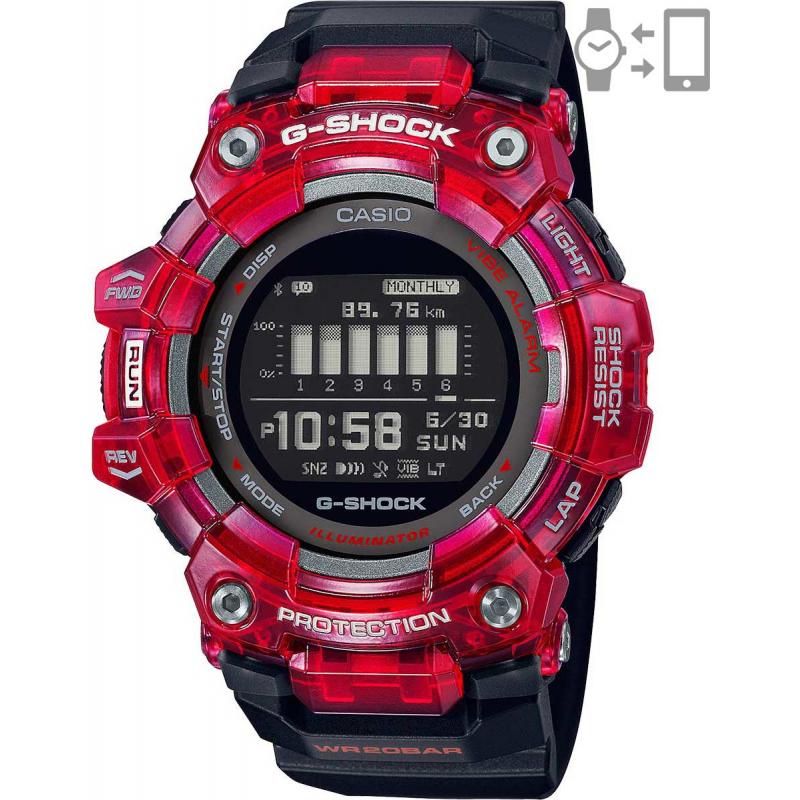 Ceas barbatesc Casio G-Shock GBD-100SM-4A1ER Quartz Rosu