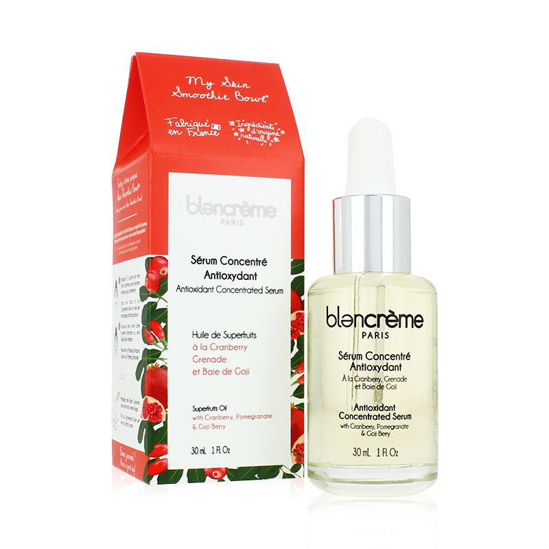 Ser concentrat antioxidant Blancreme, ulei de merisor si rodie, 30 ml