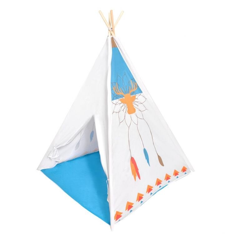 Cort de joaca pentru interior/exterior, indian design, Isp, 120x120x150 cm