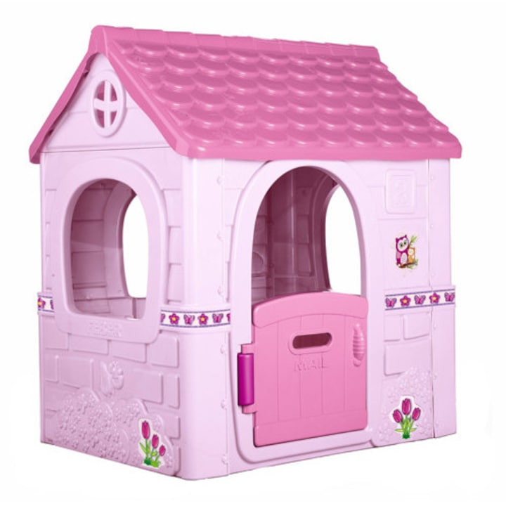 Casuta de joaca pentru copii, roz, Feber, 12221