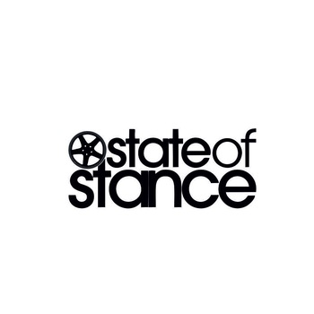 Sticker auto, State of Stance, Negru mat, 13 x 7 cm Sticker auto, State of Stance, Negru mat, 13 x 7 cm