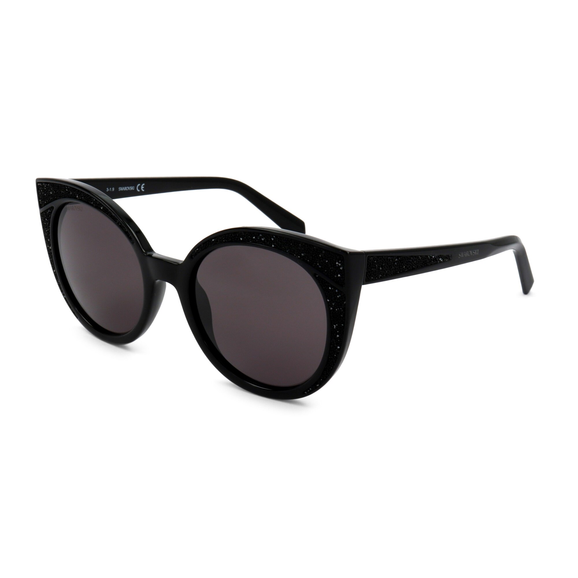 Ochelari de soare dama Cat Eye Shiny Black/Dark Grey SK0178/S-01A