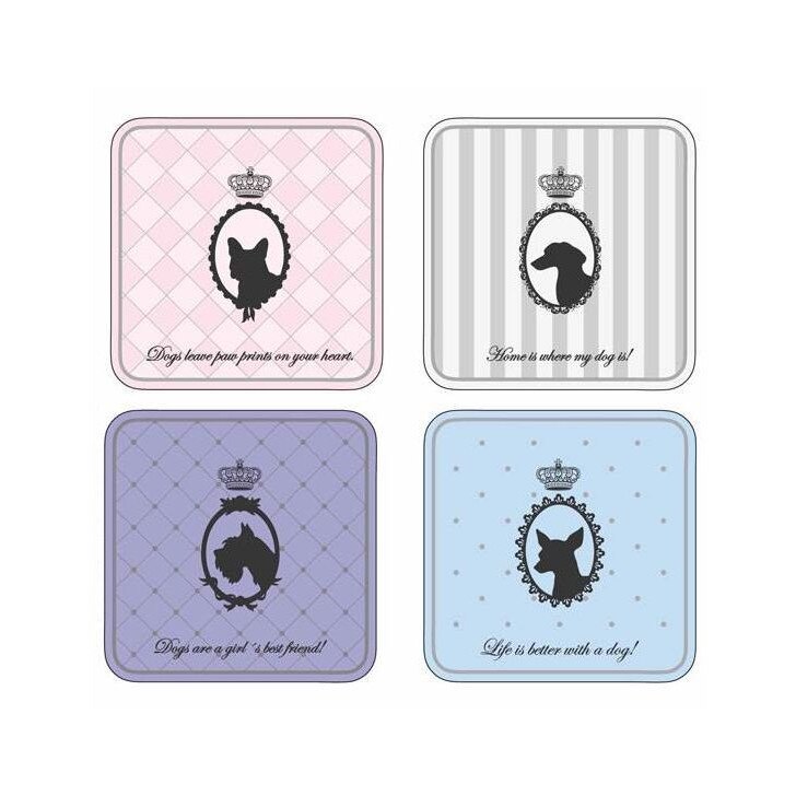 Set 4 suporturi pahare/cani , GOEBEL -315633