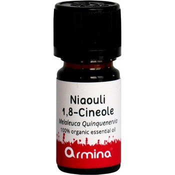 Ulei Esential de Niaouli 1.8 Cineol Pur Bio 10 mililitri Armina Ulei Esential de Niaouli 1.8 Cineol Pur Bio 10 mililitri Armina