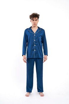 Pijama Barbat Albastru Pijama Barbat Albastru