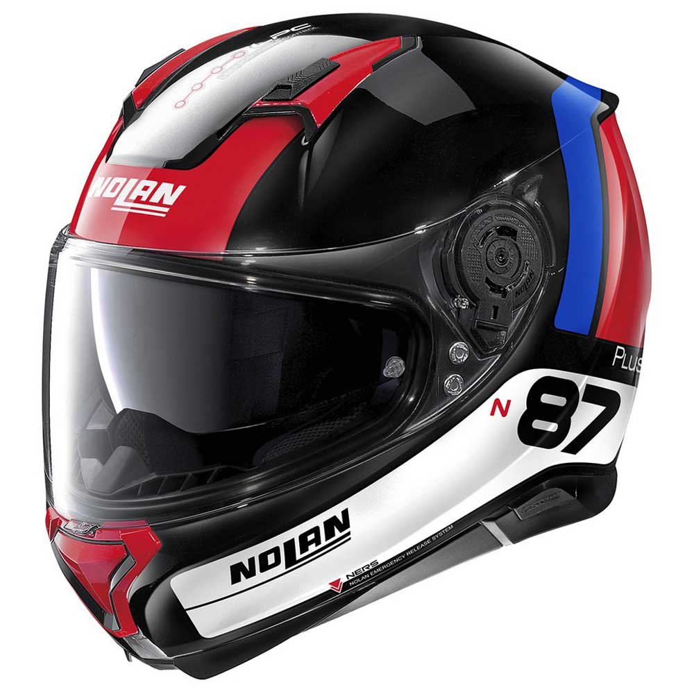 Casca moto Nolan, N87 Plus Distinctive N-com, Multicolor