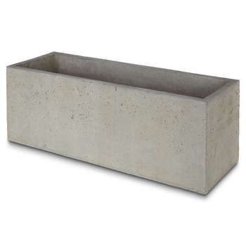 Jardiniera Beton 80x28x28 cm Gri Deschis Jardiniera Beton 80x28x28 cm Gri Deschis