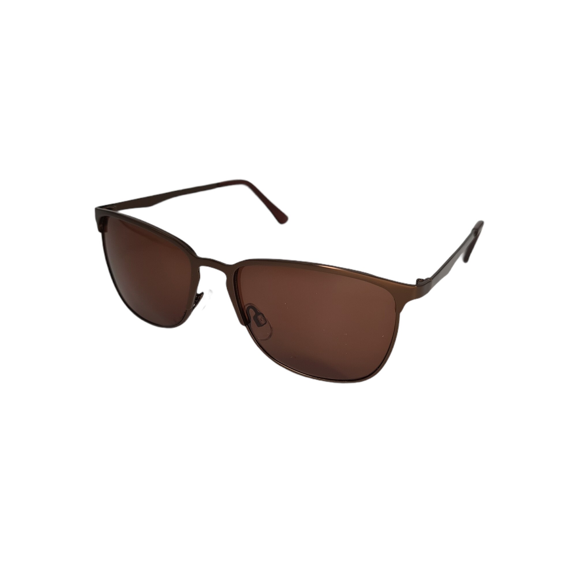 Ochelari de soare model dreptunghiular, Q3012, maro