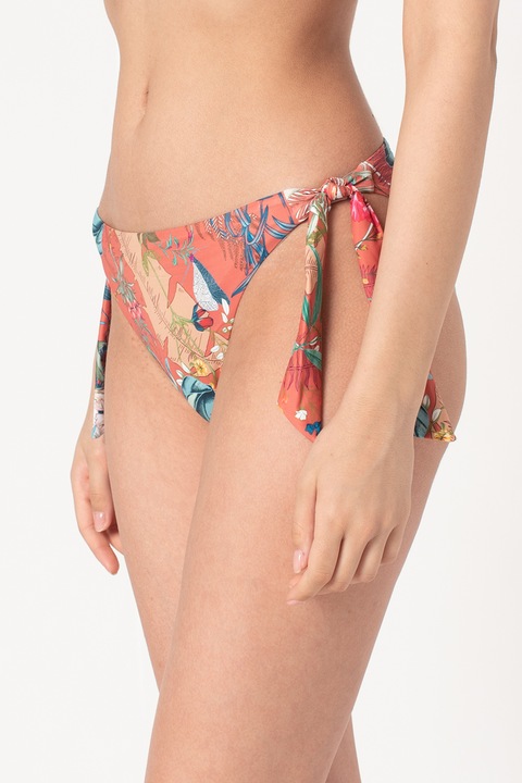 Triumph, Долна част на бански Botanical Leaf, Зелен/Керемидено червено, L