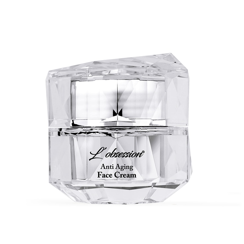 Crema de fata Anti Aging, Acid Hyaluronic & Ginseng, L'OBSESSION, 30 g