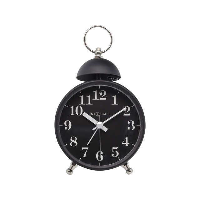 Ceas de masa, NeXtime, Carusel, 40 cm, negru