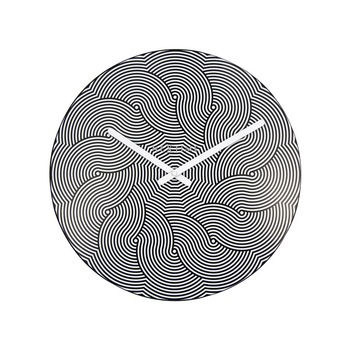 Ceas de perete , NeXtime, Waves, Ø39,5 cm, poliester, gri Ceas de perete , NeXtime, Waves, Ø39,5 cm, poliester, gri