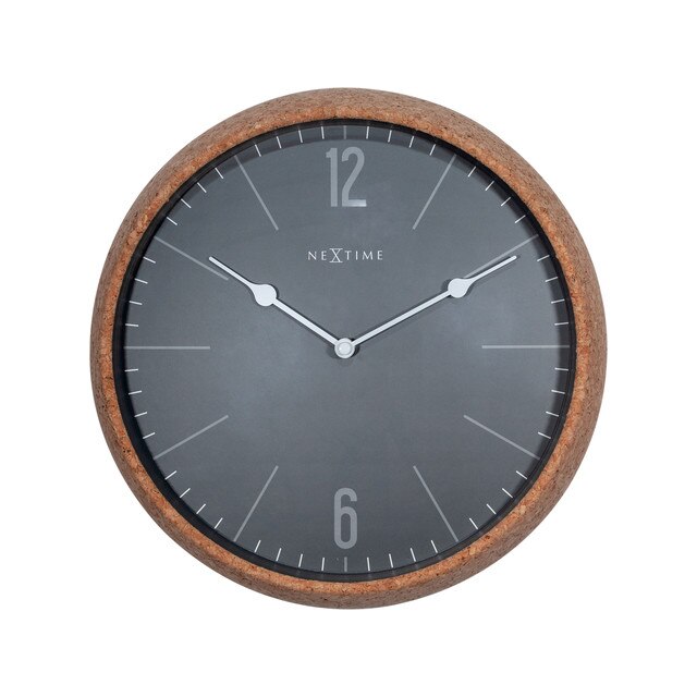 Ceas de perete, NeXtime, Trendy Dome, 35 cm, albastru