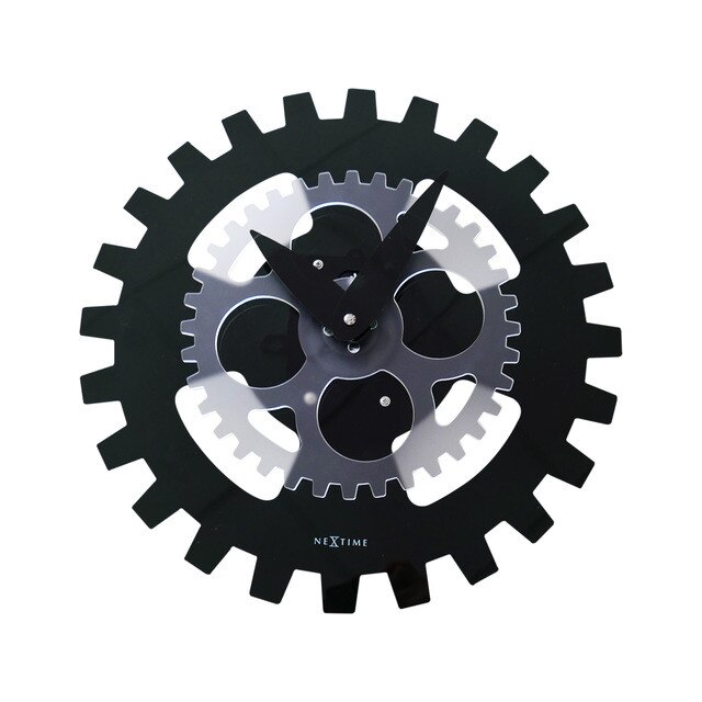 Ceas de perete, NeXtime, Dreamtime, 43 cm, negru