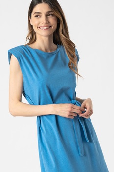 b.young, Rochie mini cu umeri intariti Umille, Albastru deschis b.young, Rochie mini cu umeri intariti Umille, Albastru deschis
