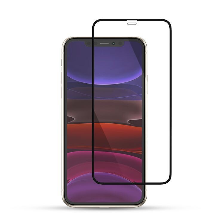Folie de sticla 2.5D antibacteriana pentru iPhone 11/XR Mocoll