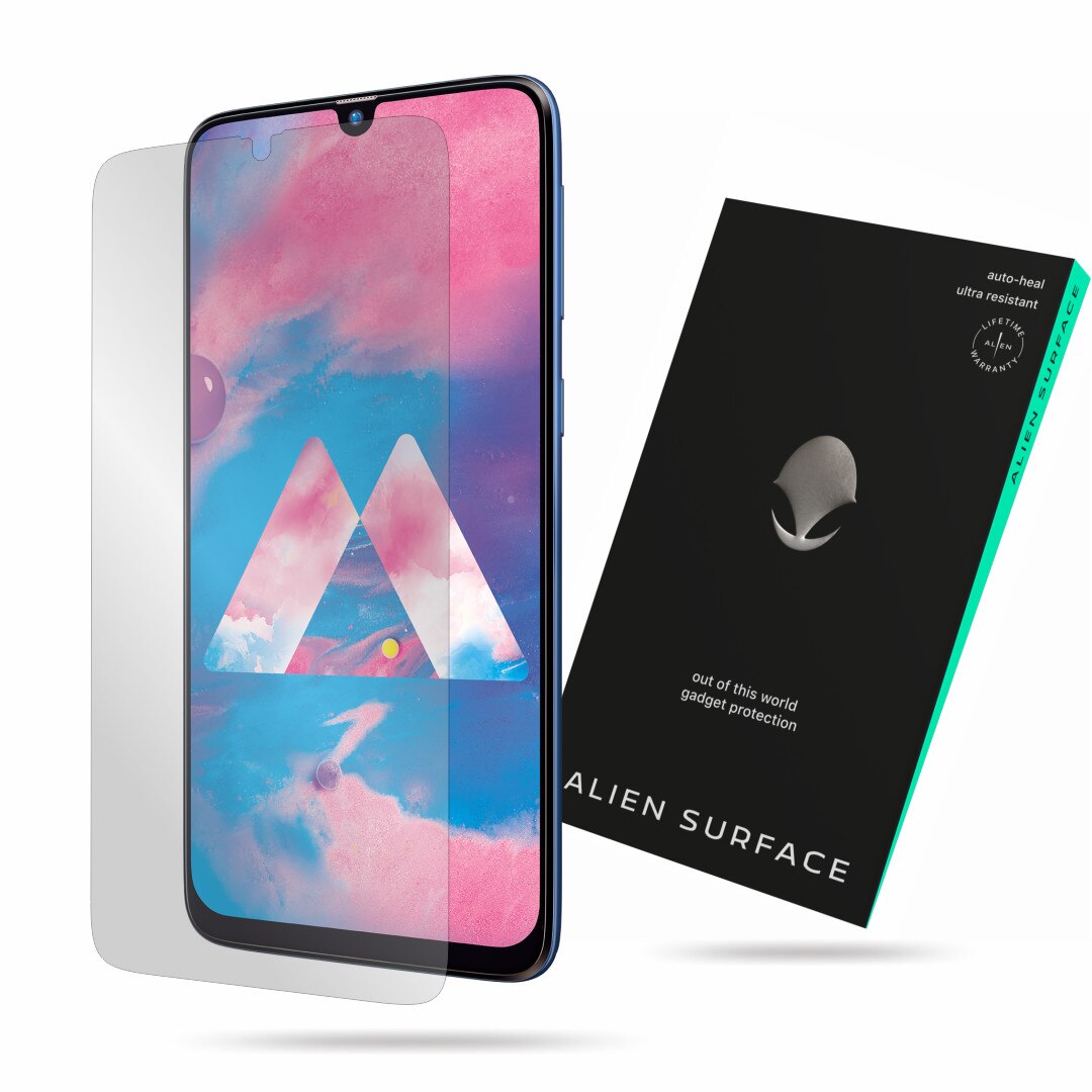 Folie Alien Surface, compatibila cu Samsung Galaxy M30, protectie ecran