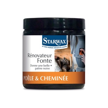 Crema Restaurare Fonta, otel - pentru seminee, sobe - Starwax, 200 ml Crema Restaurare Fonta, otel - pentru seminee, sobe - Starwax, 200 ml