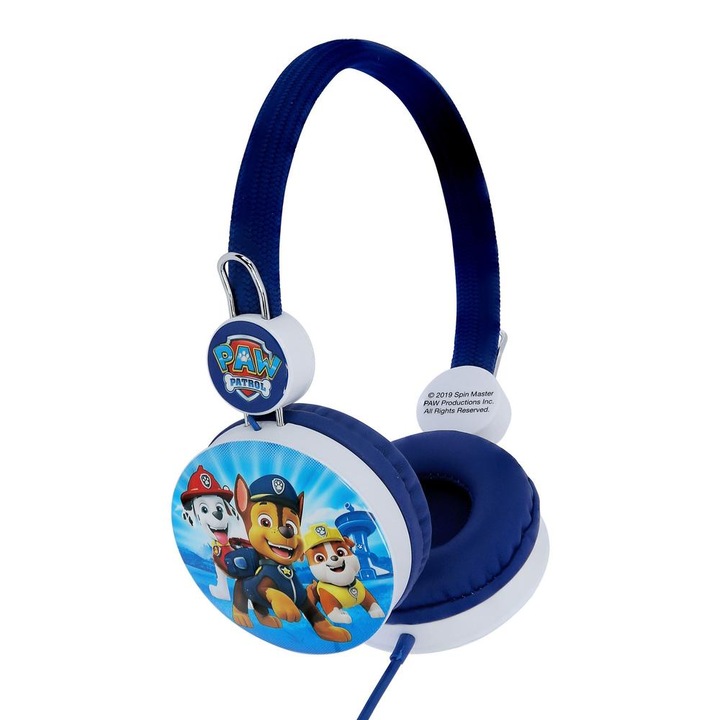 Casti pentru copii intre 3-7 ani, PAW723, OTL ,Paw Patrol Marshall JUNIOR