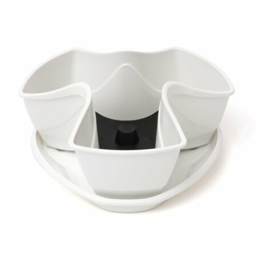Ghiveci de Flori 1 nivel - Flower Pot Coubi - culoare alb