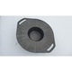 Disc pentru gratar, fonta, tip grill, cu picioare, 49 cm, Mixt Barbeque