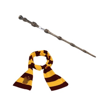 Set accesorii Harry Potter bagheta de soc si fular Set accesorii Harry Potter bagheta de soc si fular