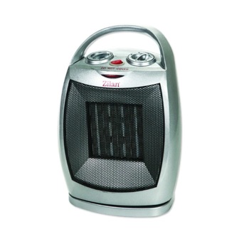 Aeroterma Ceramica, Putere 1500W, 2 Trepte pentru Temperatura, Aer Rece/Cald, Termostat Reglabil, Rezistenta Ceramica, Functie de Oscilatie, Usor de Manevrat, Usor de Transportat, Argintiu Aeroterma Ceramica, Putere 1500W, 2 Trepte pentru Temperatura, Aer Rece/Cald, Termostat Reglabil, Rezistenta Ceramica, Functie de Oscilatie, Usor de Manevrat, Usor de Transportat, Argintiu