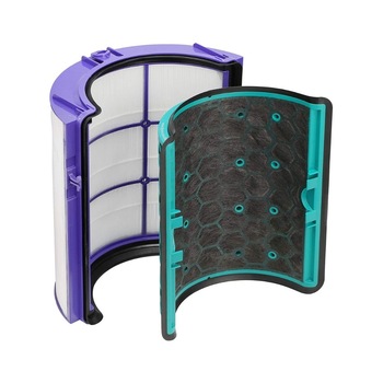 Set 4 filtre HEPA pentru purificator de aer Dyson, Toni, FF173, Carbon, Multicolor Set 4 filtre HEPA pentru purificator de aer Dyson, Toni, FF173, Carbon, Multicolor