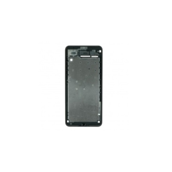 Samsung A326 Galaxy A32 5G előlap keret fekete, gyári
