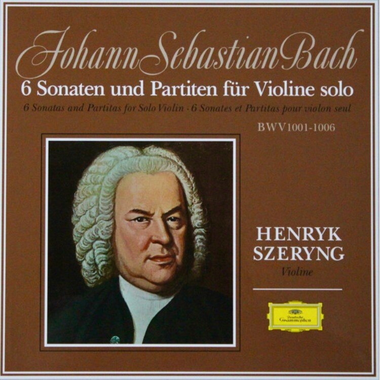 Henryk Szeryng - JohannSebastian Bach: 6 Sonatas and Partitas for Violin Solo (3 Vinyl)