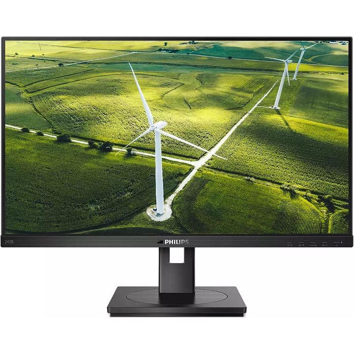 Philips 242B1G/00 LED monitor, 23.8" IPS, Full HD, DisplayPort, Vesa, fekete
