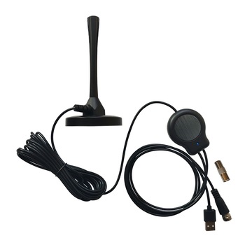 Antena TV digitala cu ventuza, ATSC DVB-T2 HDTV, Omnidirectionala, Negru Antena TV digitala cu ventuza, ATSC DVB-T2 HDTV, Omnidirectionala, Negru