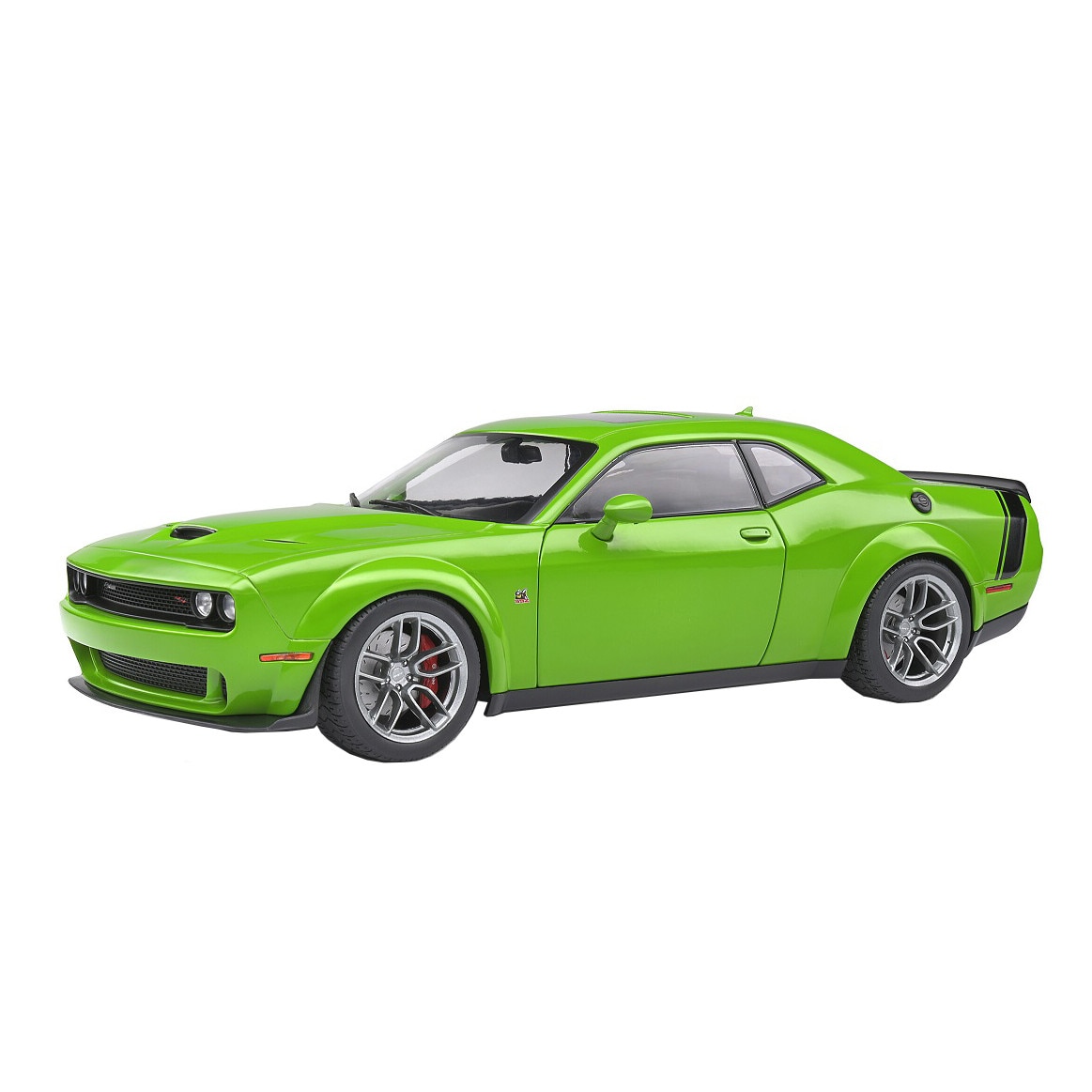 Macheta auto Dodge Challenger R/T Scat Pack (2020), 1:18, Verde, Solido