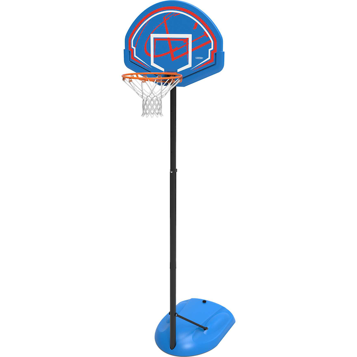 Баскетболен кош Lifetime 90909, Регулируем размер между 165 см и 225 см, Диаметър на пръстена 38 см