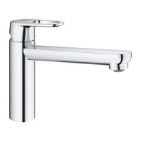 Baterie chiuveta Grohe 31691000 Start Flow cu o singura maneta, pipa pivotanta, dimensiune medie, crom