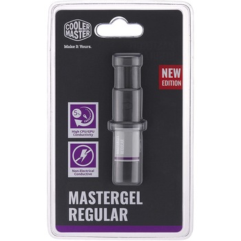 Pasta termoconductoare-Cooler Master MASTERGEL REGULAR V2 , 5 (W/m-K) / 1.5ml / 2.5 (g/cm3) , MGX-ZOSG-N15M-R2 Pasta termoconductoare-Cooler Master MASTERGEL REGULAR V2 , 5 (W/m-K) / 1.5ml / 2.5 (g/cm3) , MGX-ZOSG-N15M-R2
